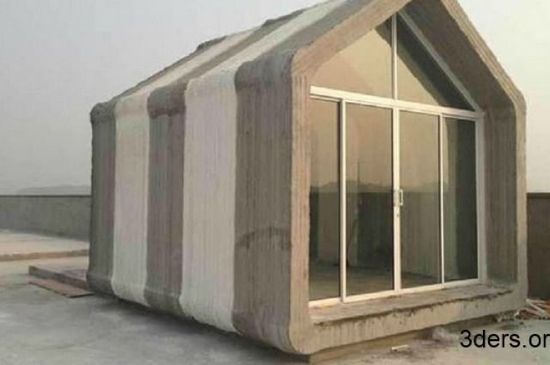 3D打印建筑 一天搞定十個房屋