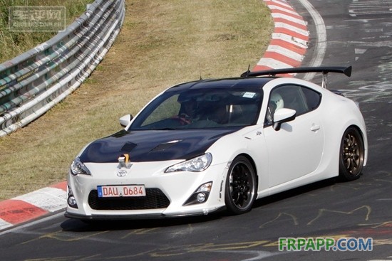 車評網(wǎng) 全新 豐田GT86 輕量化版 諜照 曝光